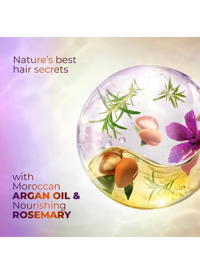 Argan Oil & Rosemary Frizz Smooth Oil Blends Shampoo | For Frizzy Hair | With No Added Parabens | 700 Ml