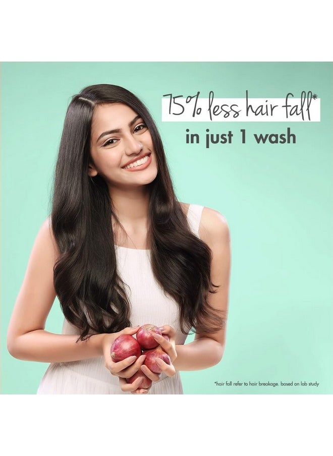 Onion Oil|| Blackseed Oil & Patchouli Sulfate Free Hairfall Control Shampoo|| No Parabens|| No Dyes|| Patchouli Essential Oil|| 400 Ml