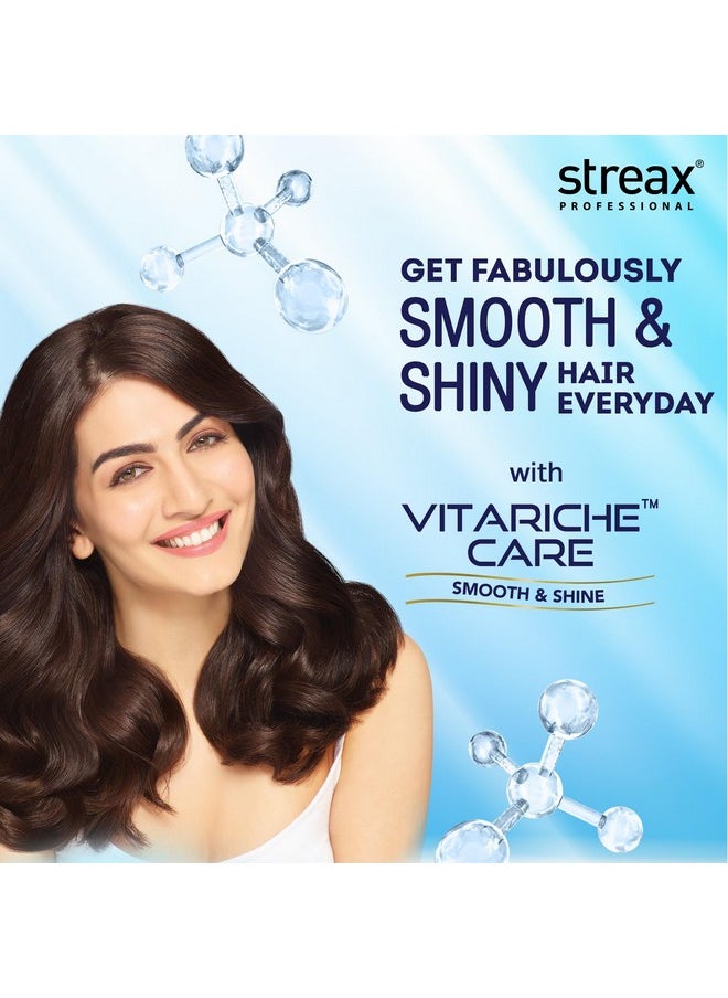 Vitariche Care Smooth & Shine Shampoo For Women| Nourishing Biovit-A-Ox Hair Shampoo | Infused With Silk Proteins| Ideal For Normal To Dry & Frizzy Hair| 300Ml Bottle