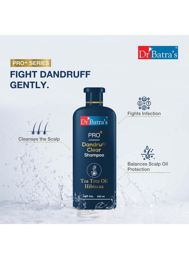 ® Pro+ Dandruff Clear Shampoo, Paraben Sulphate Free, Anti Dandruff Best Product For Men & Women (350Ml, Pack Of 1)
