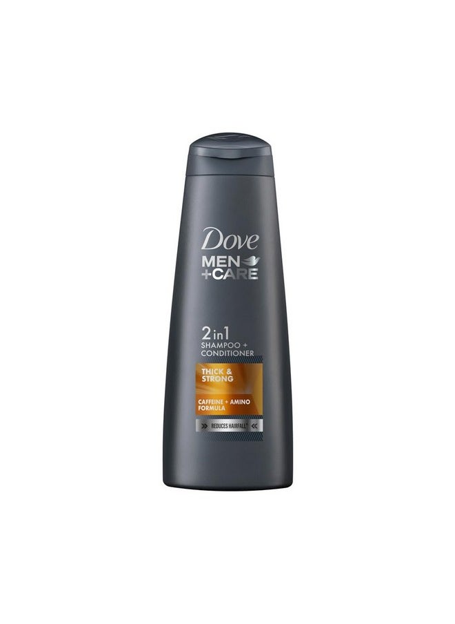 Men+Care Thick & Strong 2In1 Shampoo+Conditioner, 340 Ml