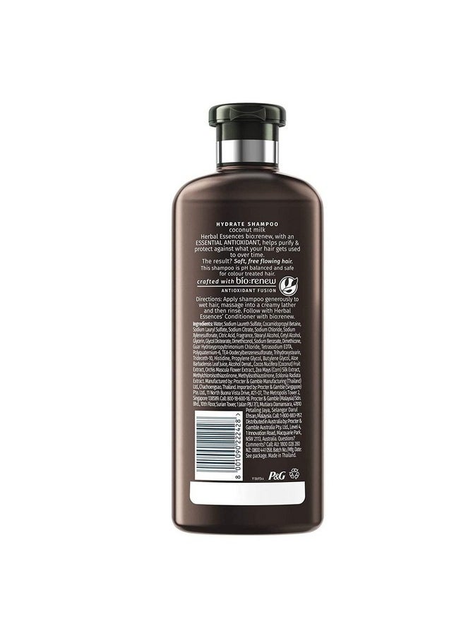 Bio:Renew Coconut Milk Shampoo, 400Ml, No Parabens No Colourants