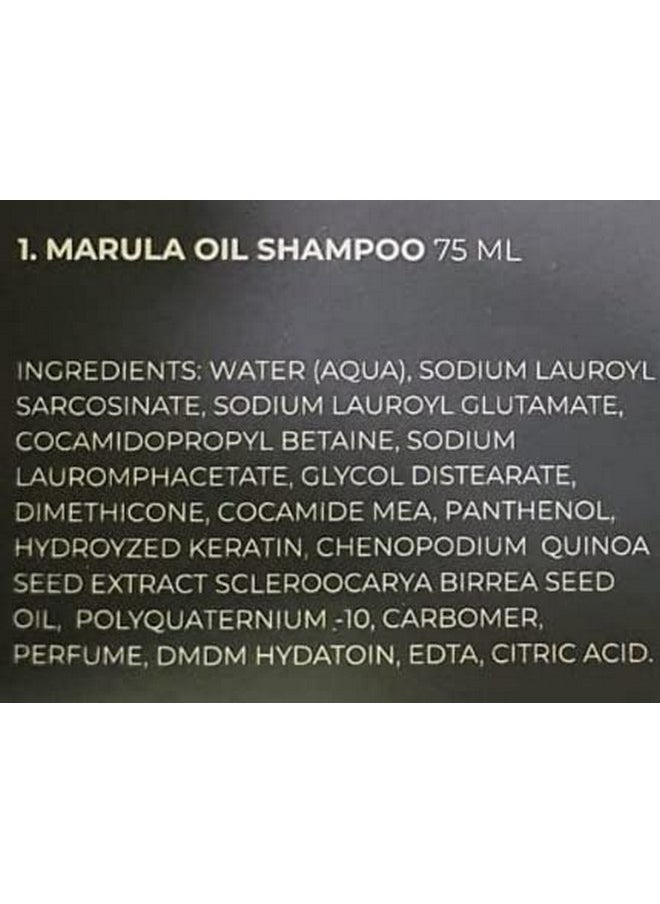 Marula Oil Shampoo -75Ml |All Hair Types | Scalp Health | Sulphate Free