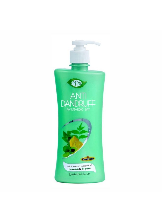 Ayurvedic Anti Dandruff Shampoo Enriched With Extracts Of Lemon And Neem For Health Scalp Free My Lice, Oily Dandruff Control, Anti Dandruff Shampoo For Men And Women, 500Ml, Pack Of 1