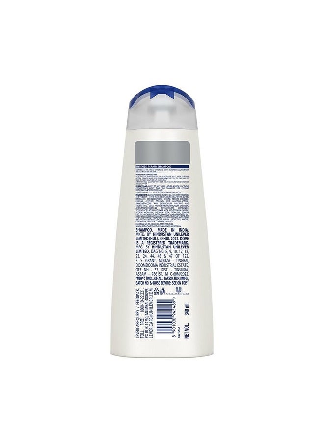 Intense Repair Shampoo For Dry & Damaged Hair, 340 Ml