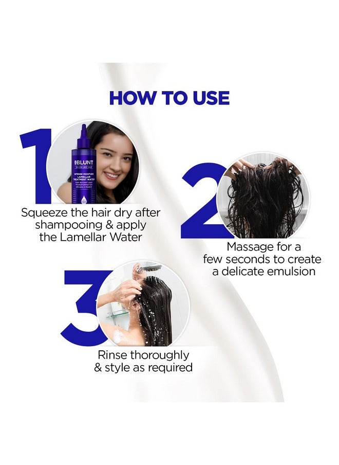 Intense Moisture Lamellar Treatment Water | Instantly Moisturizer | Fights Frizz | Makes Hair Super Smooth & Shiny
