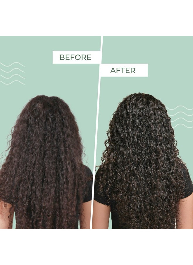 Leave-In Conditioner For Frizzy, Wavy & Curly Hair | Hair Cream For Men & Women | Moisturizes, Protects, Nourishes & Adds Shine To Dry & Damaged Hair | Silicone Free (50, Millilitre)
