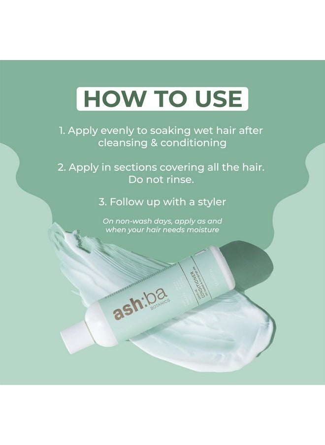 Leave-In Conditioner For Frizzy, Wavy & Curly Hair | Hair Cream For Men & Women | Moisturizes, Protects, Nourishes & Adds Shine To Dry & Damaged Hair | Silicone Free (50, Millilitre)