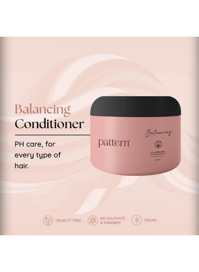 Balancing Conditioner For Men & Women - For All Hair Types | Smooth & Shiny Hair | Sulphate & Paraben Free | Cranberry Seed Oil & Antioxidants, Strengthening & Repairing - 200Ml