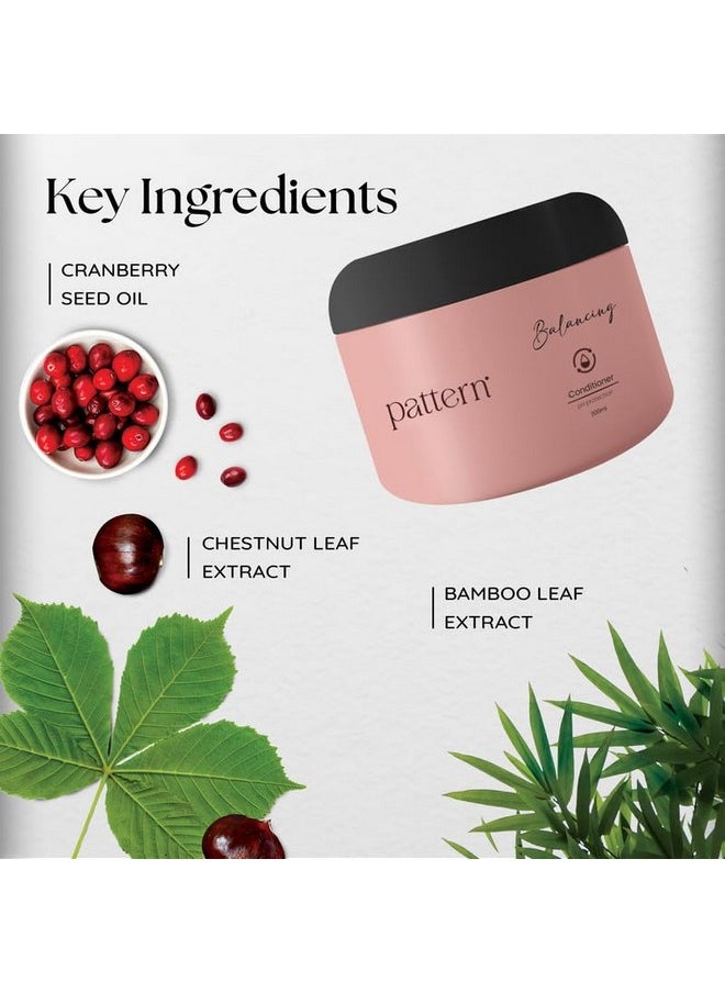 Balancing Conditioner For Men & Women - For All Hair Types | Smooth & Shiny Hair | Sulphate & Paraben Free | Cranberry Seed Oil & Antioxidants, Strengthening & Repairing - 200Ml