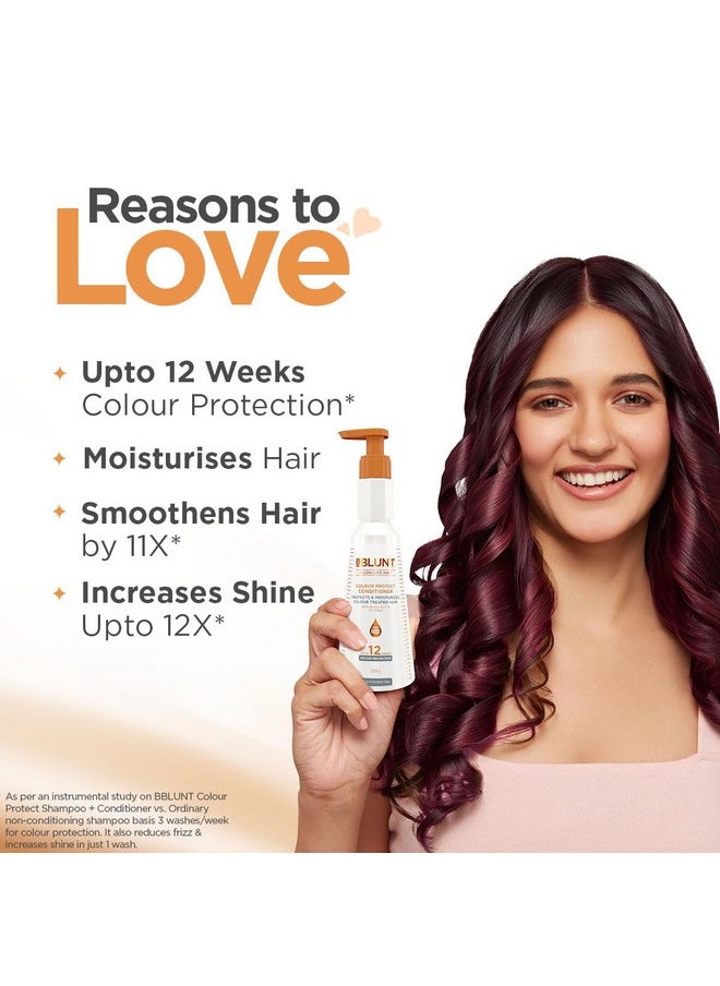 Colour Protect Conditioner- 250 G | Up To 12 Weeks Colour Protection* | Moisturizes Hair | Adds Shine