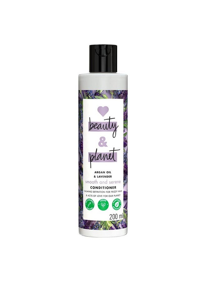 Argan Oil And Lavender Paraben Free Smooth And Serene Conditioner||No Parabens|| No Dyes, 200 Millilitre