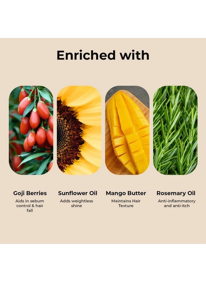 3-In-1 Deep Conditioner For Intense Moisture| Curl Enhancer & Activator| Hair Repair With Mango Butter & Honey| Silicone-Free, Sulphate-Free, Suitable For All Hair Types (250Ml)