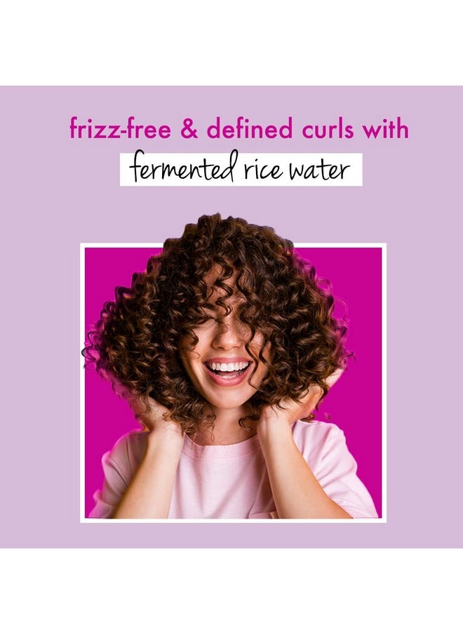 Love Beauty And Planet Rice Water & Angelica Seed Oil Silicone-Free Curl & Waves Conditioner|| No Parabens|| No Dyes|| Angelica Essential Oil|| 400Ml