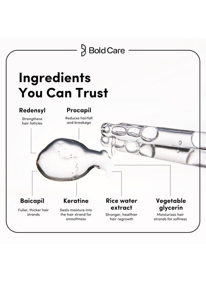 Advanced Hair Growth Serum For Men (30 Ml) | 3% Redensyl 3% Procapil 3% Baicapil | Targets Hair Fall | Nourishes Scalp With Natural Alternative