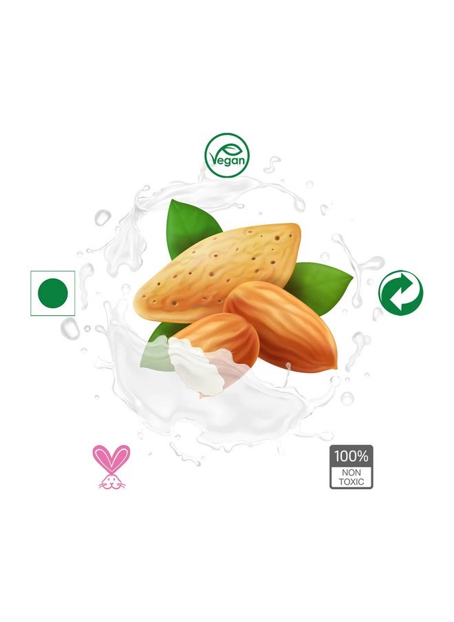 Organic Sweet Almond Virgin Oil 100% Pure & Cold-Pressed, 200 Ml