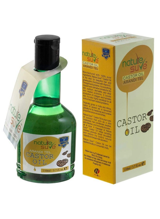 Combo - Castor Oil 110Ml (Arandi Tail) And Rogan Jaitun Tail (Olive Oil) 110Ml