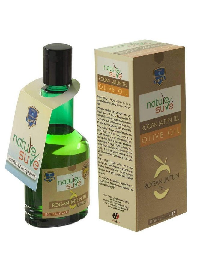 Combo - Castor Oil 110Ml (Arandi Tail) And Rogan Jaitun Tail (Olive Oil) 110Ml