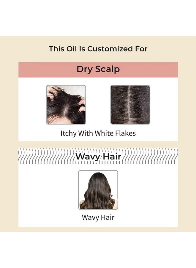 Vapra Root Stimulating Ayurvedic Hair Oil | Hair Growth Oil With Chamomile + Indian Licorice + Onion Hair Oil - Customized Anti Hair Fall Control Oil - 100Ml