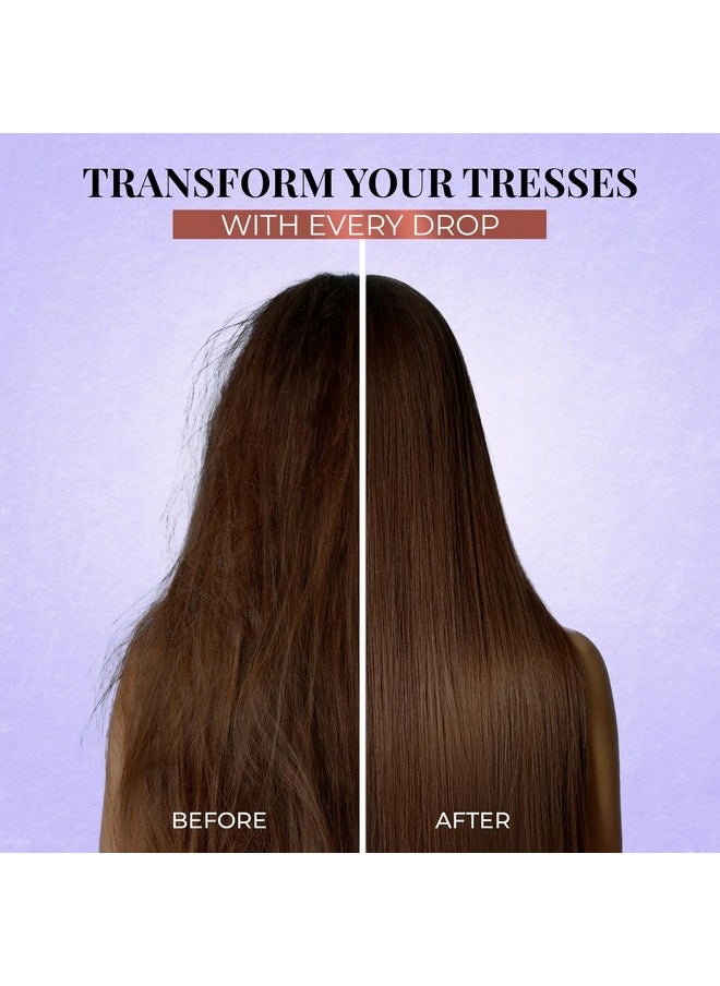 Rosemary Bhringraj Hair Serum For Silky & Smooth Hair | Helps Nourish And Improve Hair Health No Harmful Parabens Or Silicons 80 Ml