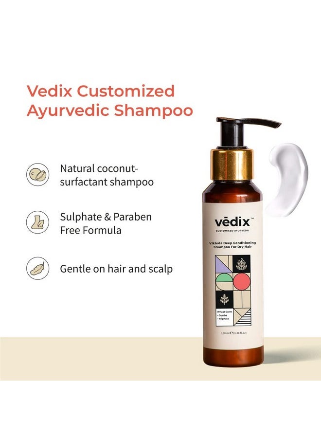 Dry Hair Shampoo + Hair Oil Combo (Dry Scalp Straight Hair)
