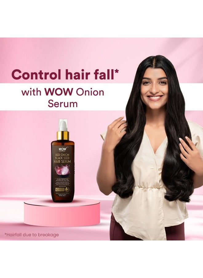 Non Sticky Onion Hair Serum For Hair Growth | Frizz Free Smooth Hair| Dry And Dull Hair - 100Ml