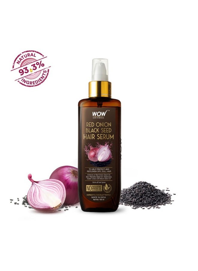 Non Sticky Onion Hair Serum For Hair Growth | Frizz Free Smooth Hair| Dry And Dull Hair - 100Ml