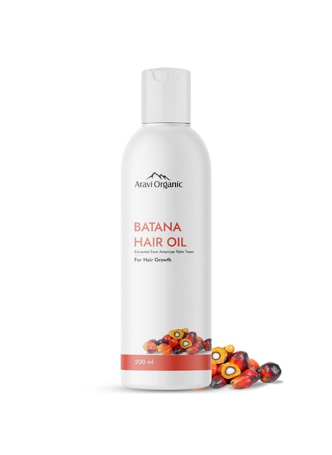 Batana Hair Oil For Hair Growth With Pumpkin Oil - Derived From American Oil Palm Nut - 200 Ml