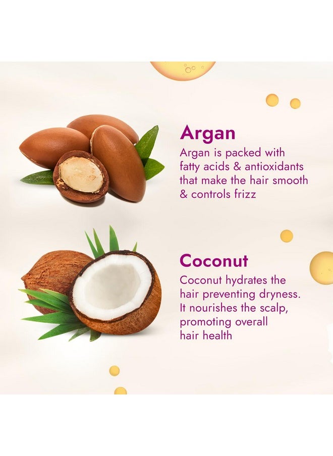 Argan-Enriched Coconut Hair Oil| Argan Hair Oil| Blend Of Superfoods| Controls Frizz| 300 Ml