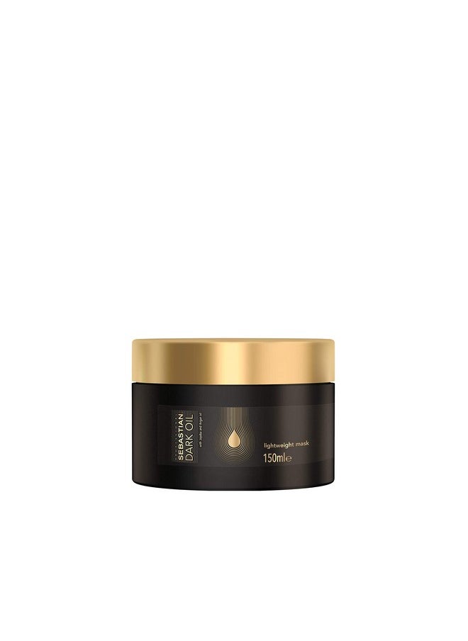 Professional Dark Oil Lightweight Hair Mask For Smoothening Hair | 150 Ml | Conditioning Hair Treatment | Jojoba & Argan Oil Hair Mask For Shinier, Silkier Hair