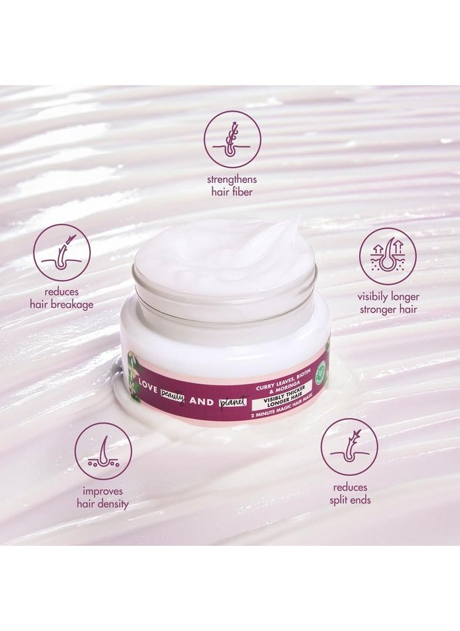 Love Beauty And Planet Curry, Biotin & Moringa Hair Mask For Hair Length & Strength, 200Ml