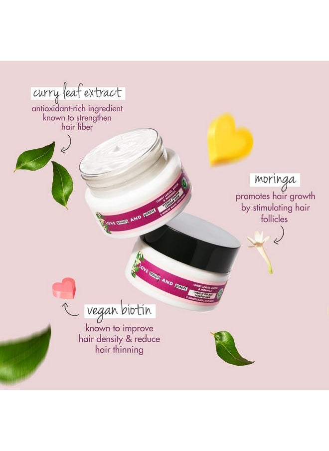 Love Beauty And Planet Curry, Biotin & Moringa Hair Mask For Hair Length & Strength, 200Ml