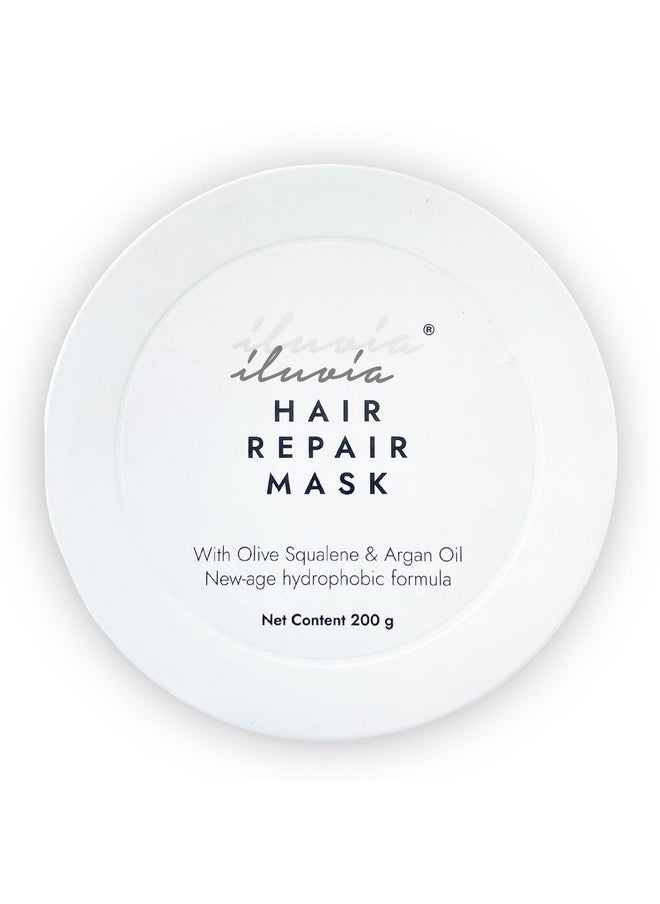 Hydrophobic Hair Repair Mask (Humidity-Resistant, Anti-Frizz Hair Mask, Restores The Hairs Moisture Balance, Repairs Dry, Brittle, Chemically Treated Hair, 200 Gram - Fresh