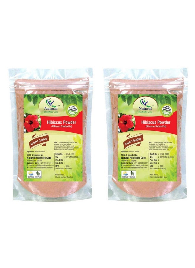 Hibiscus Flower Powder, 227 (Pack Of 2)