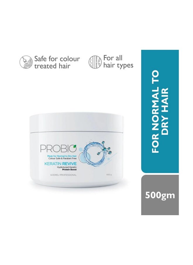 Professional Probio Keratin Revive Mask (500 Gram, All, Fresh)