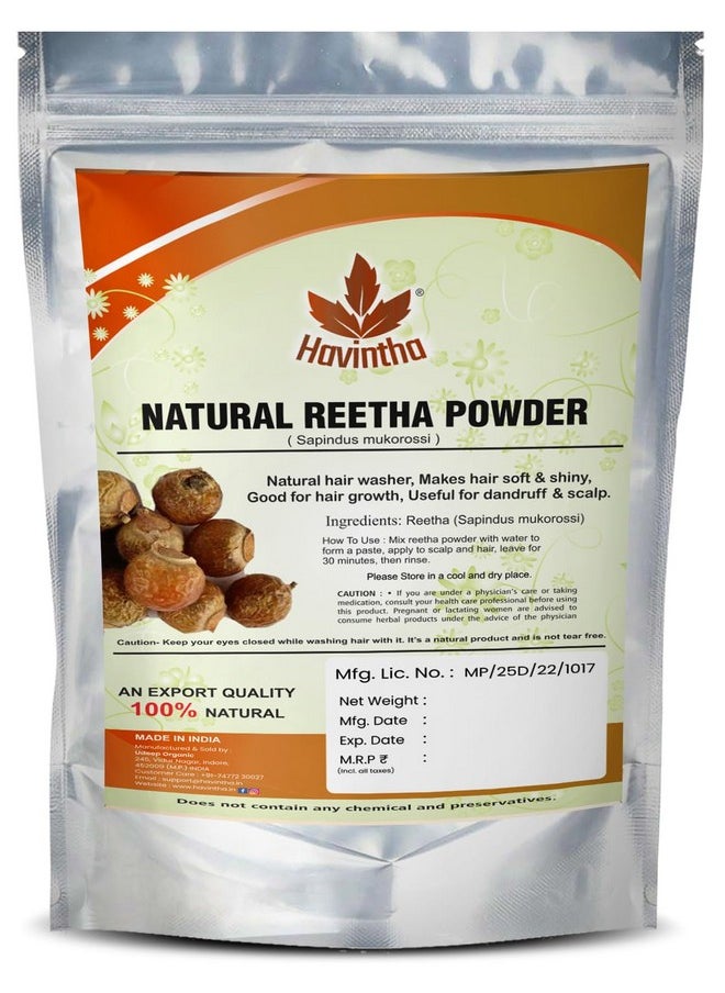 Amla Reetha Shikakai Methidana Hibiscus Bhringraj & Brahmi Powder - Each 227 Grams (Combo Pack Of 7)