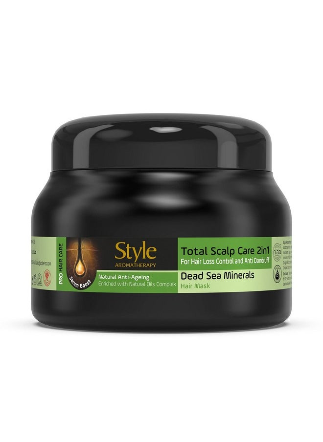 Professional Total Scalp Care Lemon Hair Mask For All Hair Types | For Hair Loss Control & Hair Thinning | Anti Dandruff | 200 Ml, 1 Count