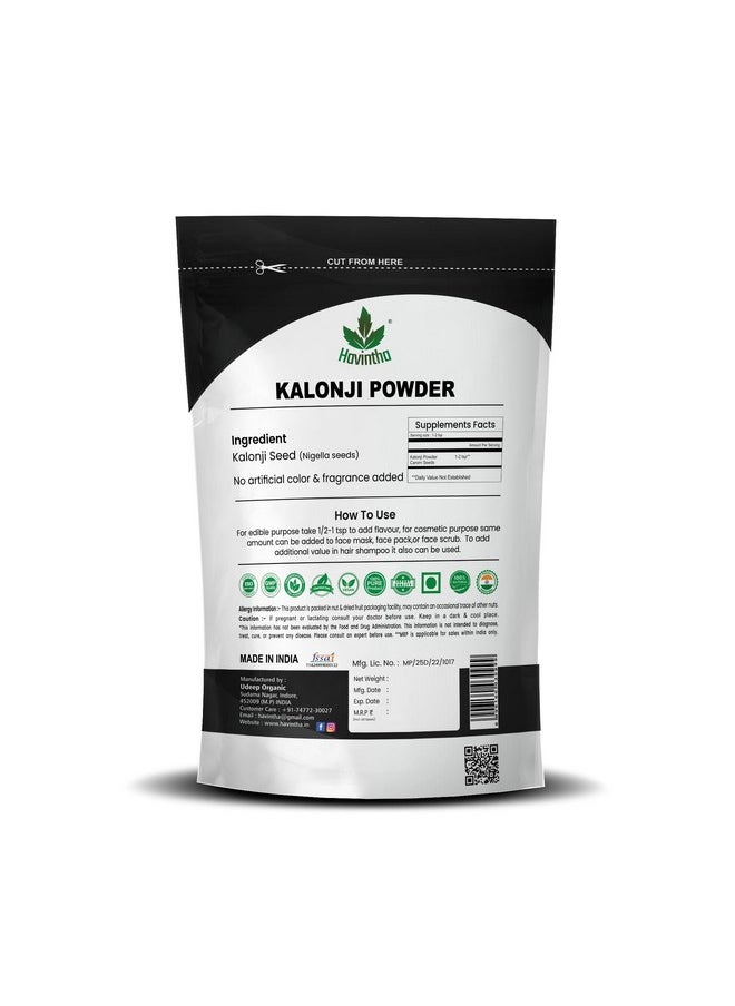 Kalonji Powder For Skin And Hair Health - 227 Gram
