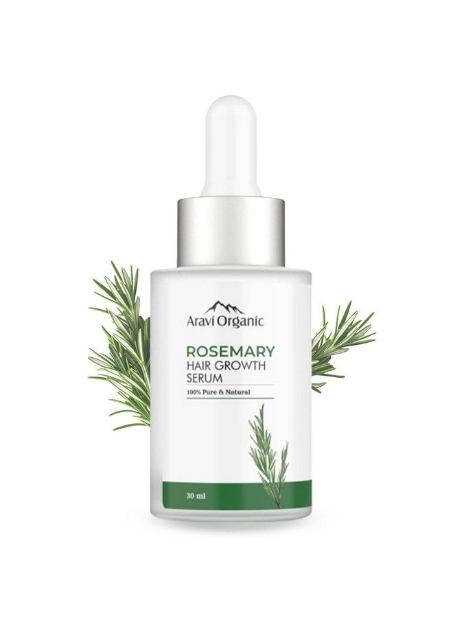 Rosemary & Biotin Hair Growth Serum - For Hair Growth, Strengthens Hair, And Nourishes Scalp - 30 Ml
