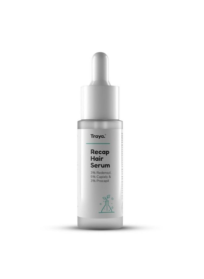 Natural Hair Growth Serum With 3% Redensyl, 5% Capixyl, 3% Procapil For Increasing Hair Thickness, Natural Dht Blocker, For Hair Fall Control & Growth (30Ml), 100 Grams