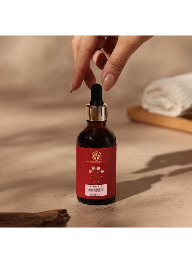 Keshanta Advanced Hair Growth Serum | Ayurvedic Serum To Reduce Hair Loss | Natural Hair Growth Oil | Ayurvedic Scalp Serum, 48 Grams