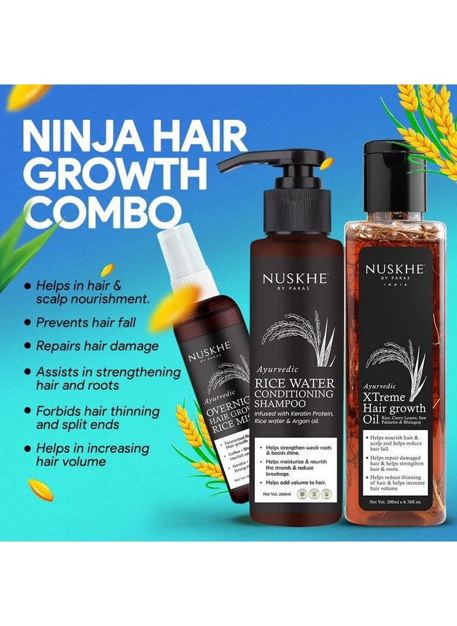 Ninja Hair Growth Combo, 500 Gram