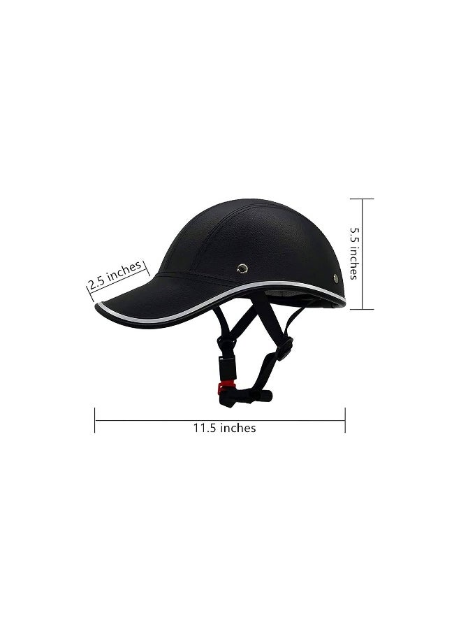 Bicycle Baseball Helmets Bike Helmet Adults Cycling Urban Style Adjustable Helmet Mountain Road MTB for Men Women Teen Bicycle