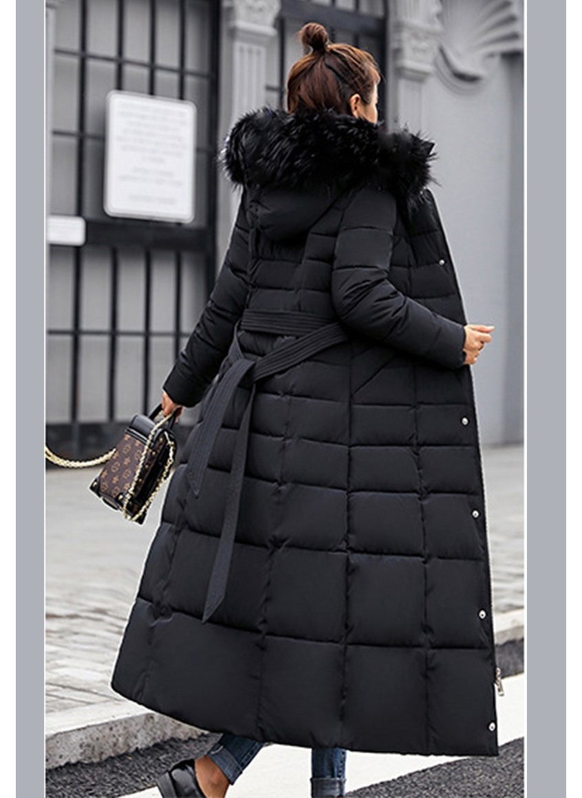 Casual Winter Full Length Women's Puffer Jacket