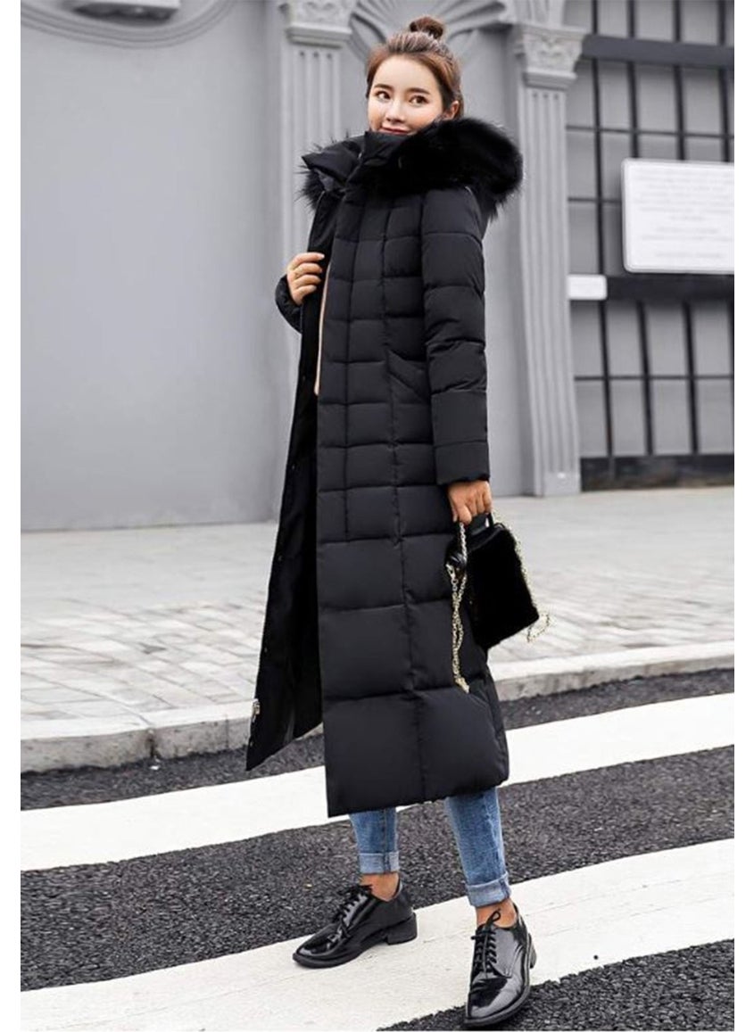 Casual Winter Full Length Women's Puffer Jacket