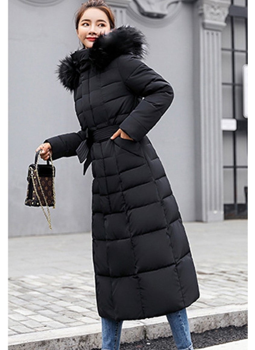 Casual Winter Full Length Women's Puffer Jacket