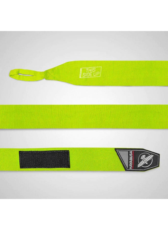 Hayabusa Boxing Hand Wraps Perfect Stretch 4.0 for Men & Women - Green, 180 inches