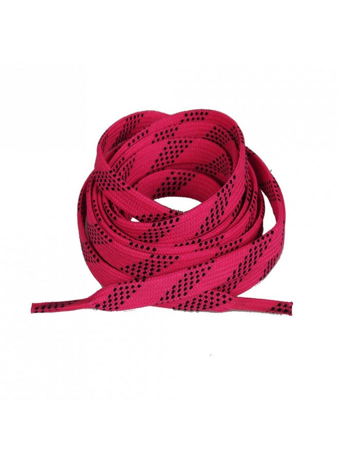 Elite Hockey Prolace Waxed Hockey Skate Laces (Pink, 84