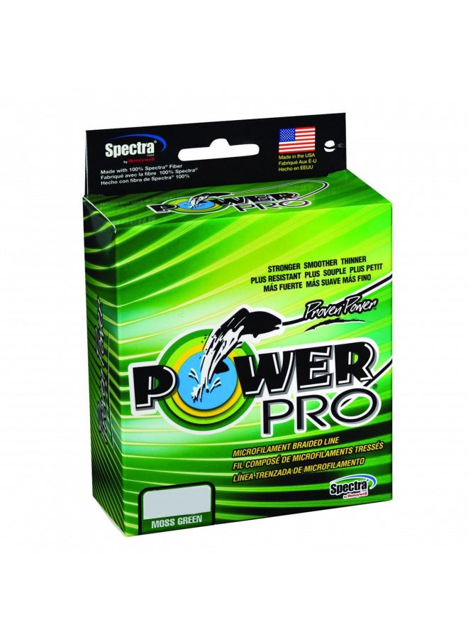 Power Pro Spectra Fiber Braided Fishing Line, Moss Green, 150YD/8LB