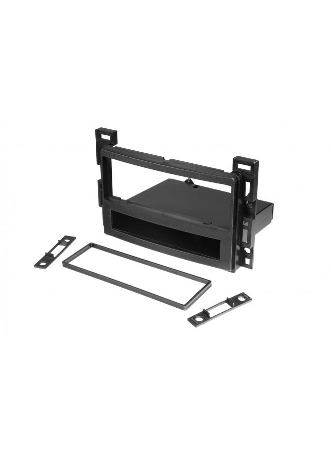SCOSCHE GM1587B In-Dash Car Stereo Single DIN Installation Kit Compatible with 2004-Up Select Chevrolet and More GM Vehicles